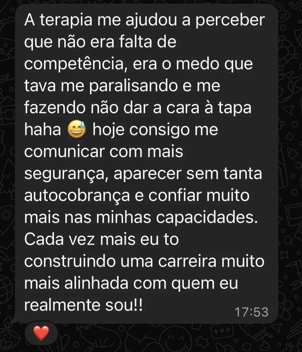 Depoimento de cliente